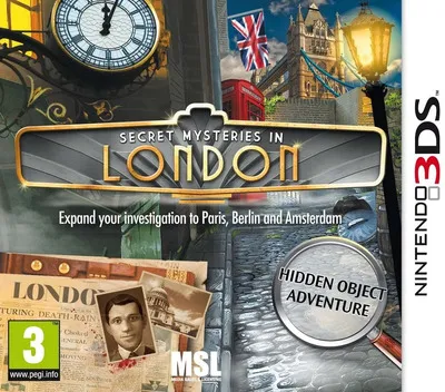 Secret Mysteries in London (Europe) (En,Fr,De,Nl)